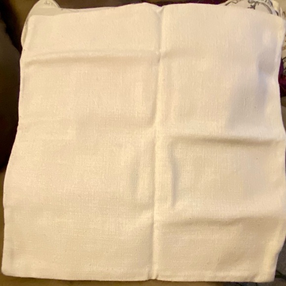 Cream & Dk. Grey Circles Pillow Cover - Picture 3 of 4